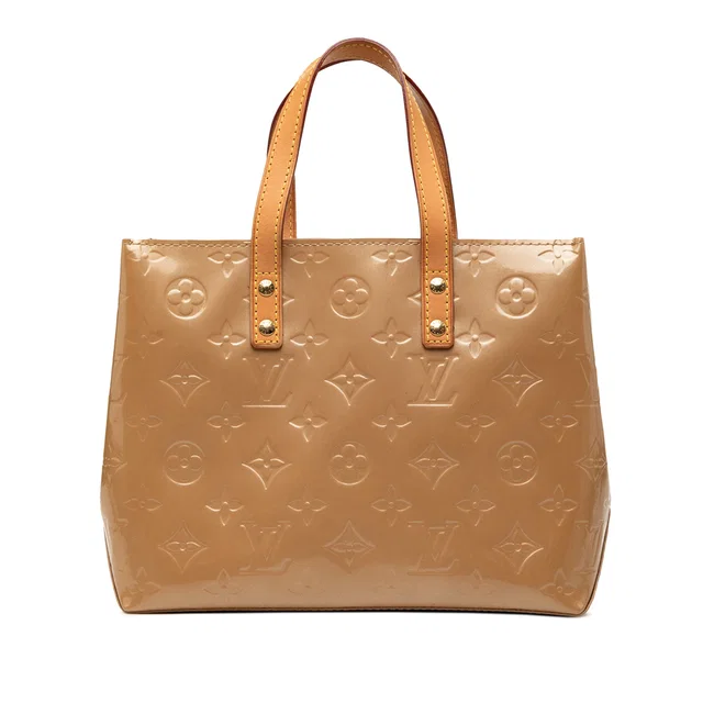 Brown Louis Vuitton Monogram Vernis Reade PM Handbag in Brown Leather from Designer Revival, photo 1 of 1