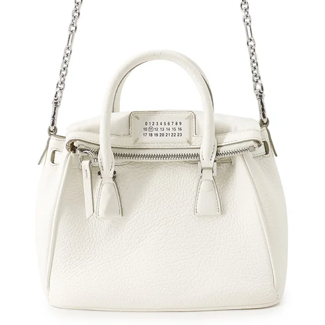 Maison Margiela 5AC 2WAY Bag WhiteS56WD0072 Leather Canvas Size micro in Canvas from GALLERY RARE