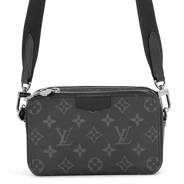 Louis Vuitton Alpha Wearable Wallet NoirM80741 Monogram Eclipse from GALLERY RARE