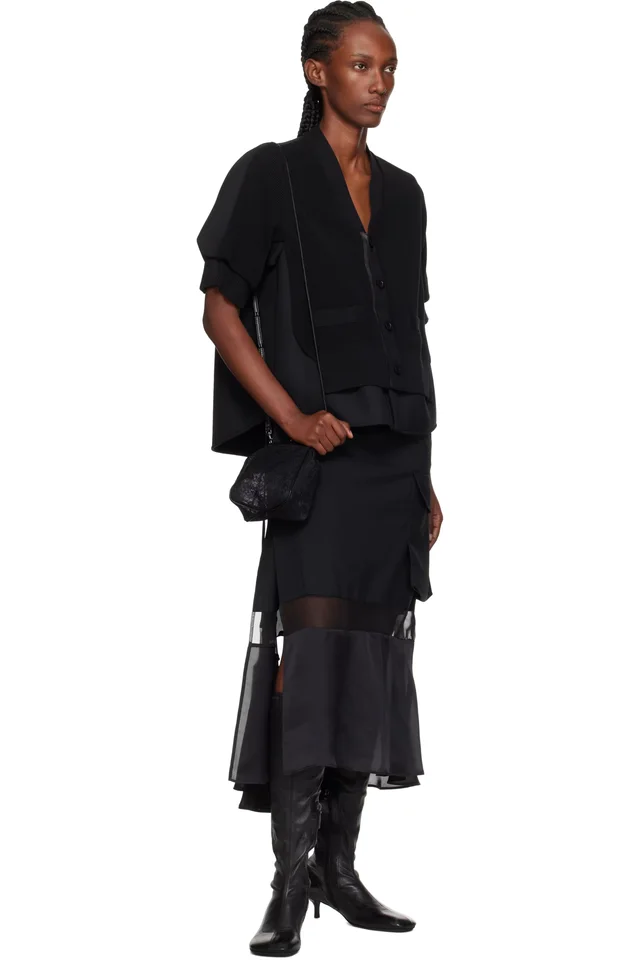Marsèll Black Cotama Tall Boots, photo 5 of 5 from SSENSE
