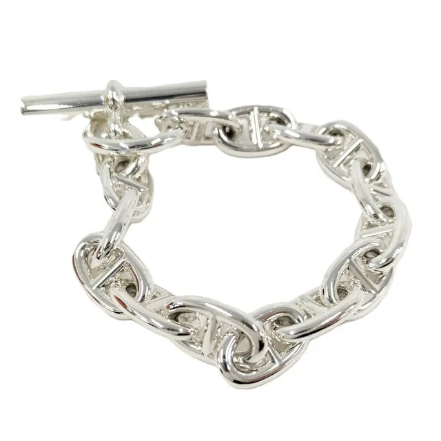 Hermès Bracelet Chaine D'Ancre MM Silver in Silver from The Reluxe