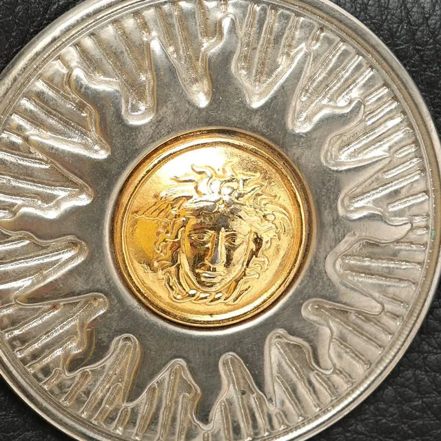 Versace Medusa Belt Accessory Bag in Leather from A Retro Tale, photo 3 of 4