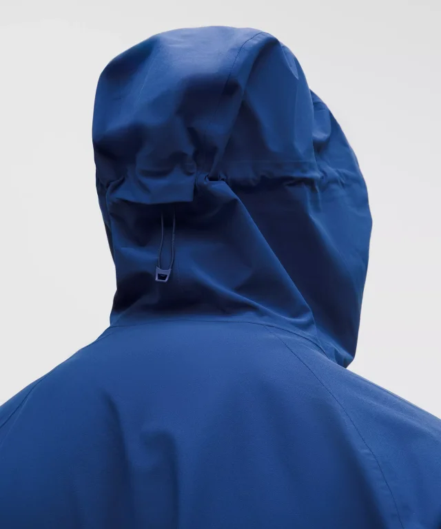 lululemon Stretch Glyde Waterproof Jacket in Clubhouse Blue, photo 6 of 10 from lululemon
