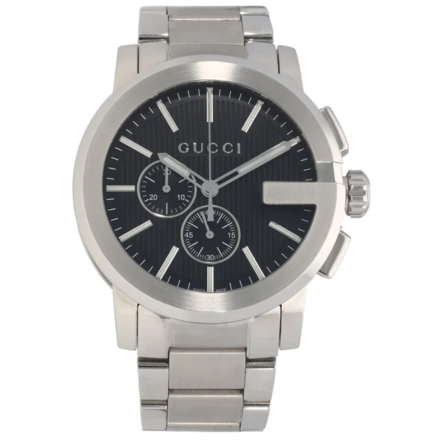 Gucci G-Chrono 101.2 44mm Stainless Steel Watch from H&T