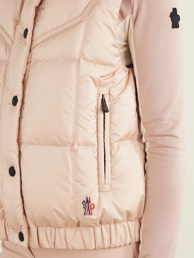 Moncler Grenoble Doucy Square-Quilted Down Vest, photo 8 of 8 from SENSER