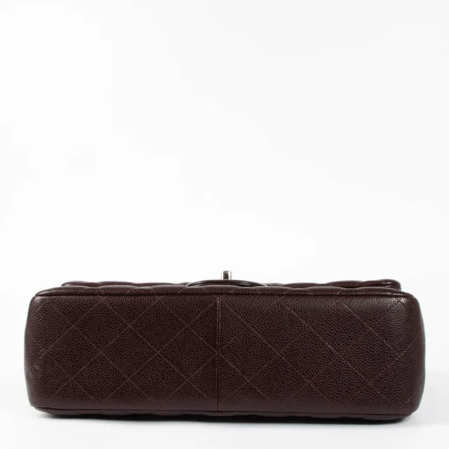 Chanel Caviar Large/Jumbo Classic Handbag in Burgundy Caviar leather from Labellov, photo 4 of 5