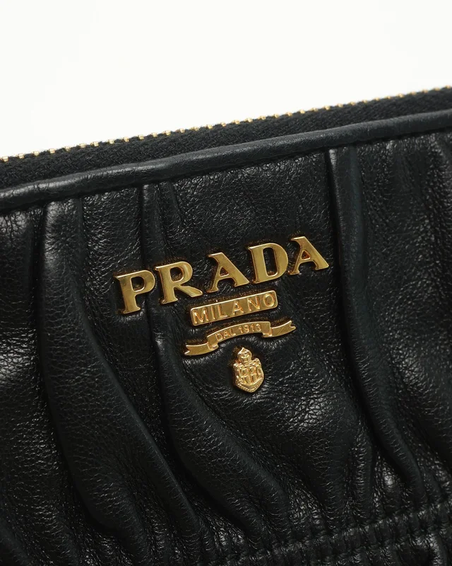 Prada Nappa Gaufre Small Zip Pouch in Nappa leather from A Retro Tale, photo 7 of 7