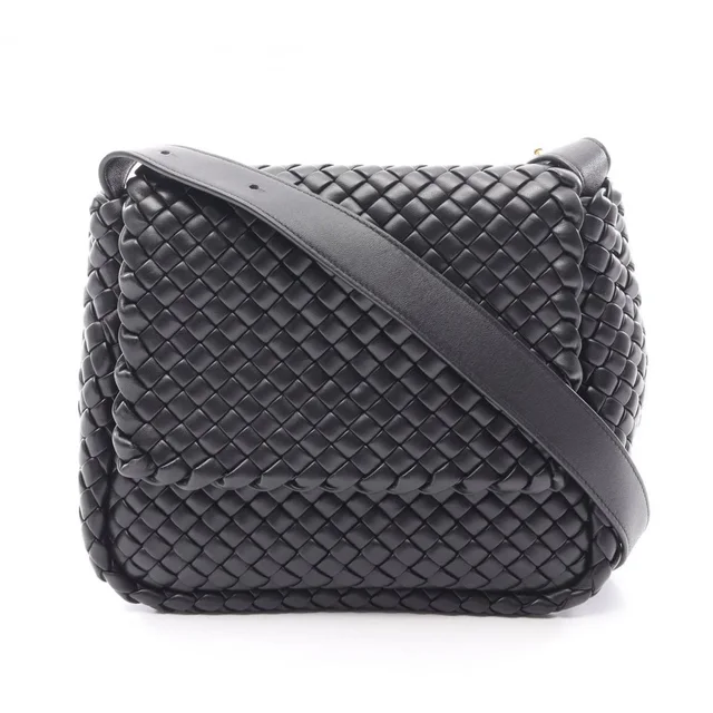 Bottega Veneta Intrecciato Small Cobble Shoulder Bag Handbag Leather Women's... in black Woven leather from Poshmark