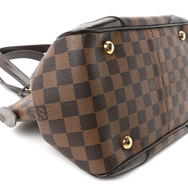 Louis Vuitton Damier Ebene Verona PM in Brown Coated canvas from FASHIONPHILE, photo 8 of 9