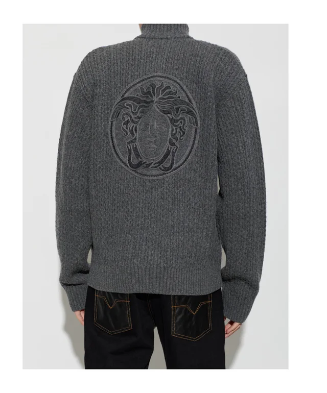 Versace High-neck cardigan, photo 2 of 3 from SENSER
