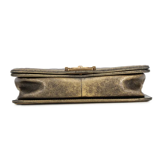 Boy Chanel Gold/BlackA67085 Lambskin in Gold Lambskin from GALLERY RARE, photo 4 of 18