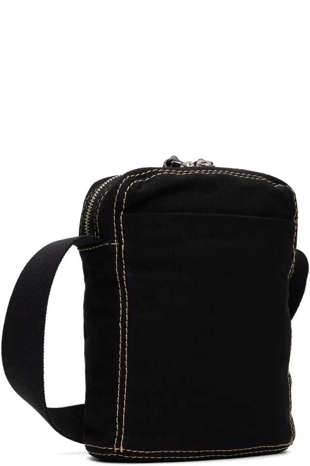 Vivienne Westwood Black Luke Crossbody Bag, photo 3 of 4 from SSENSE