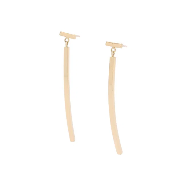 Tiffany & Co. T-Wire Bar Drop Earrings62271841 18K Yellow Gold in Yellow from GALLERY RARE
