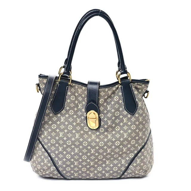 Louis Vuitton Elegie Monogram Mini Lin Coated Canvas Bag - Navy in Navy Coated canvas from H&T