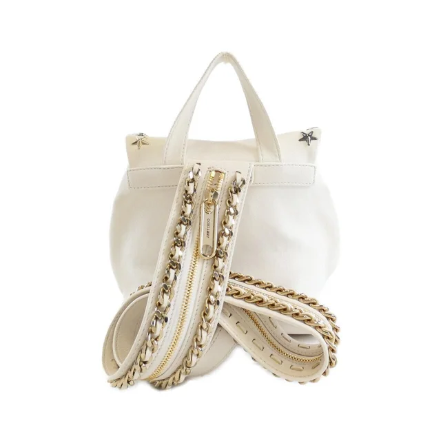 Jimmy Choo Rucksack backpack in WHITE / SILVER metal fittings leather from KOMEHYO, photo 7 of 9