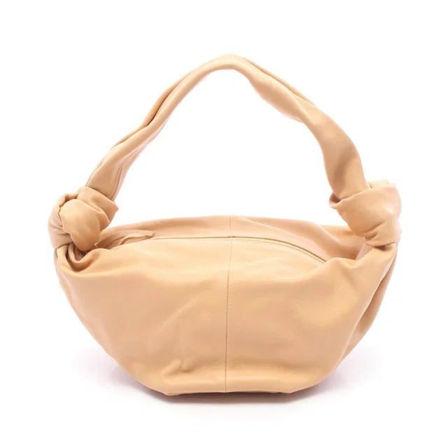 Bottega Veneta Double Knot Leather Handbag in Leather from LuxUness