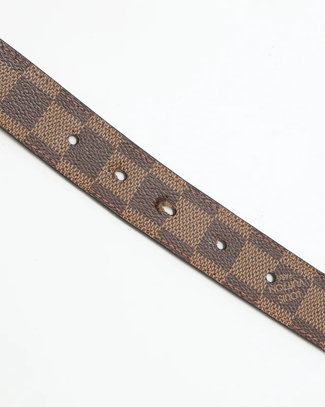Louis Vuitton Saint Tulle Carré Belt in Coated canvas from A Retro Tale, photo 2 of 5