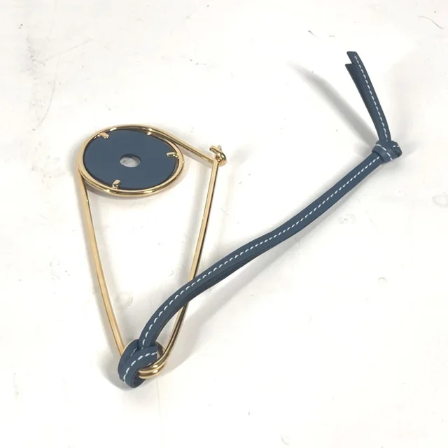Loewe Leather Brooch in blue Leather from Poshmark