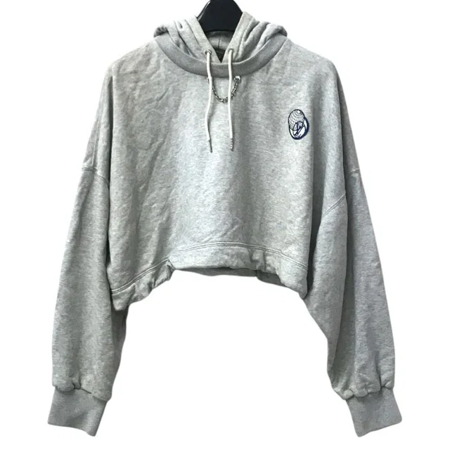 Louis Vuitton Sweatshirt Logo Short Length Monogram Cotton Gray in Grey from The Reluxe