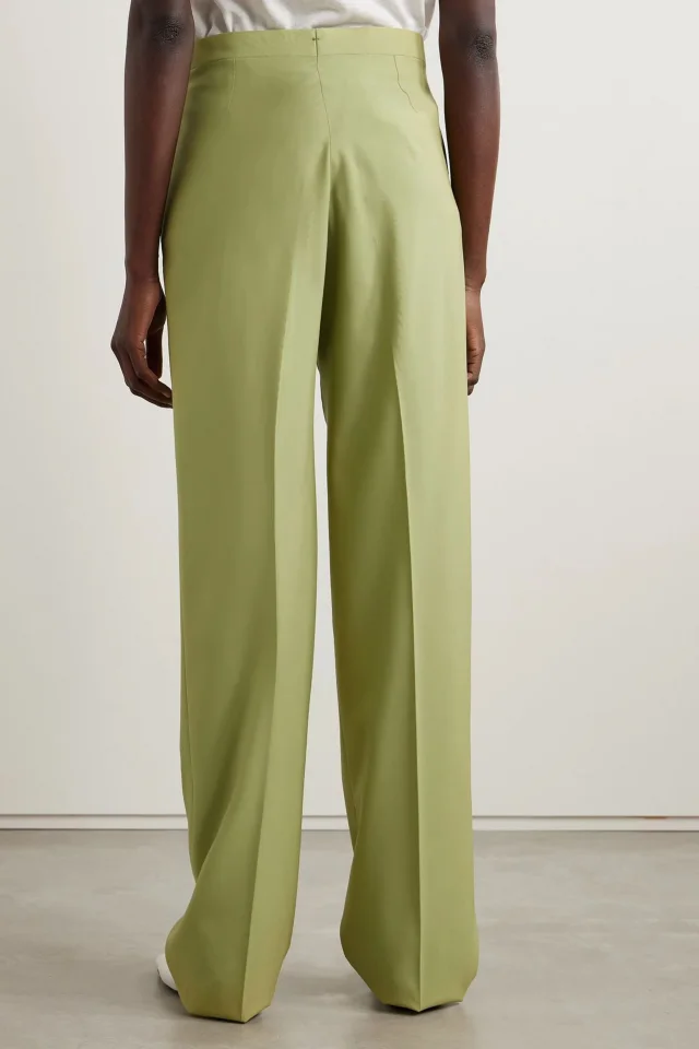 Giuliva Heritage The Janice Wool-Twill Straight-Leg Pants, photo 4 of 5 from THE OUTNET