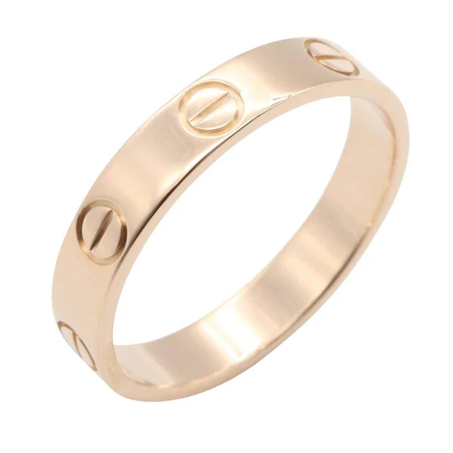 Cartier Mini Love Ring Au750 Ring Size 53 from LuxUness