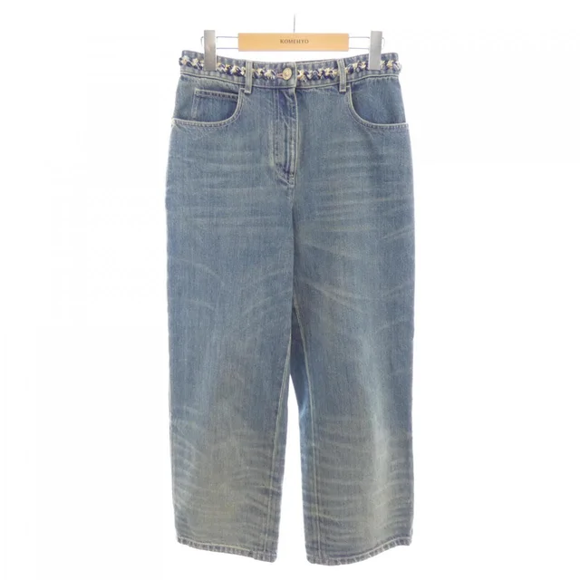 Chanel Jeans Blue in Blue from The Reluxe