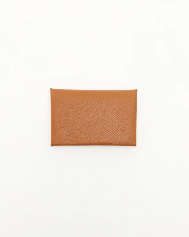 Hermès Calvi Card Holder in Caviar leather from A Retro Tale, photo 2 of 4