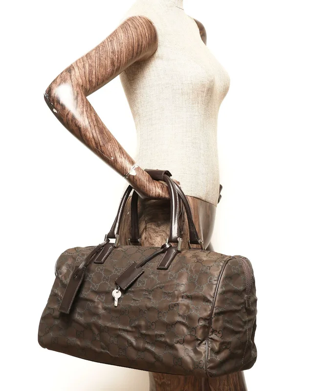 Gucci GG Boston Bag in Nylon from A Retro Tale, photo 8 of 8