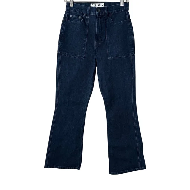 Proenza Schouler White Label Wide Leg Jeans Size 26 in blue from Poshmark