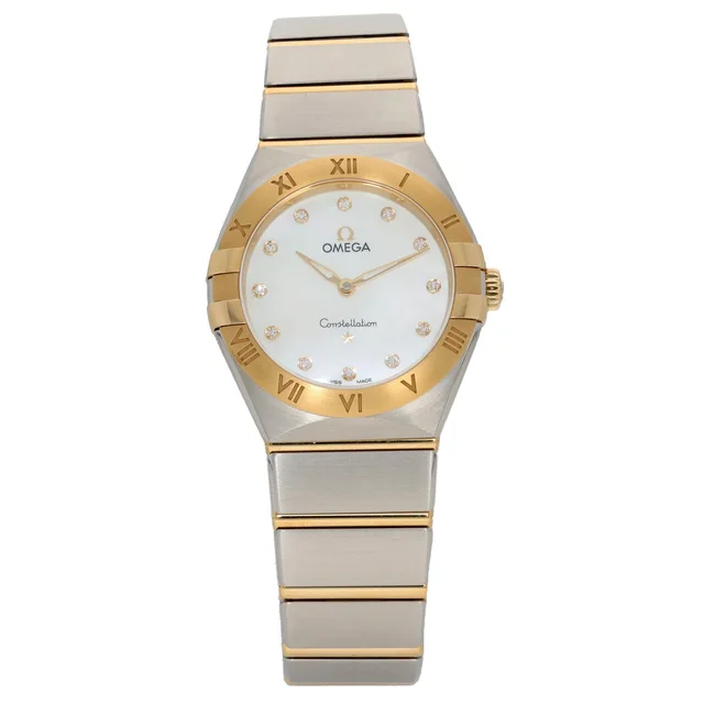 Omega Constellation 131.20.28.60.55.002 28mm Bi-Colour Watch from H&T