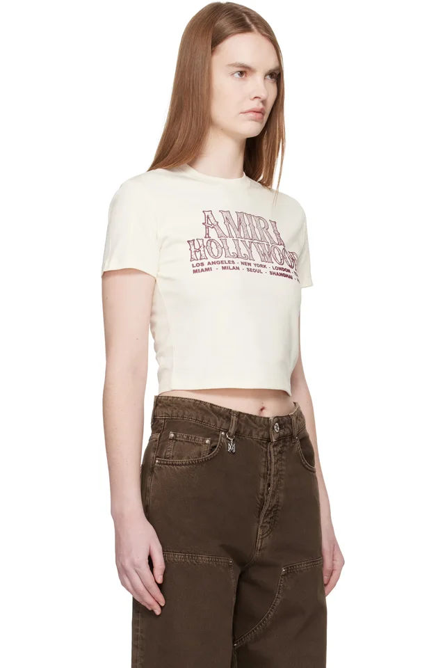 Off-White 'AMIRI Hollywood' Baby T-shirt, photo 2 of 4 from SSENSE