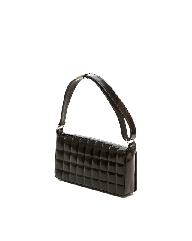 Chanel CC Choco Bar East West Bag in Patent leather from A Retro Tale, photo 3 of 8