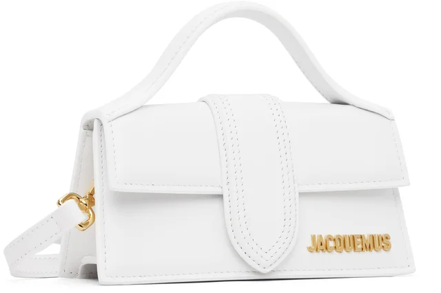 JACQUEMUS White Les Classiques 'The Bambino' Bag, photo 2 of 4 from SSENSE