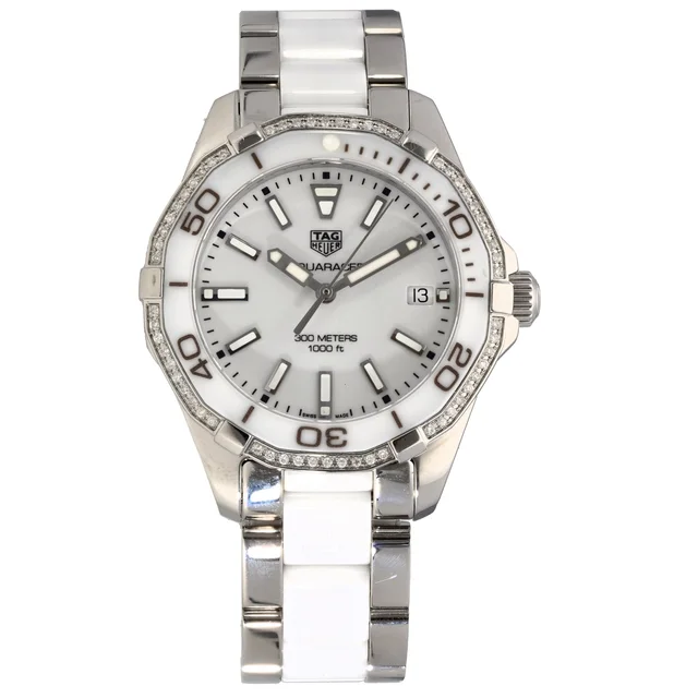 TAG Heuer Aquaracer WAY131H 36mm Bi-Colour Watch from H&T