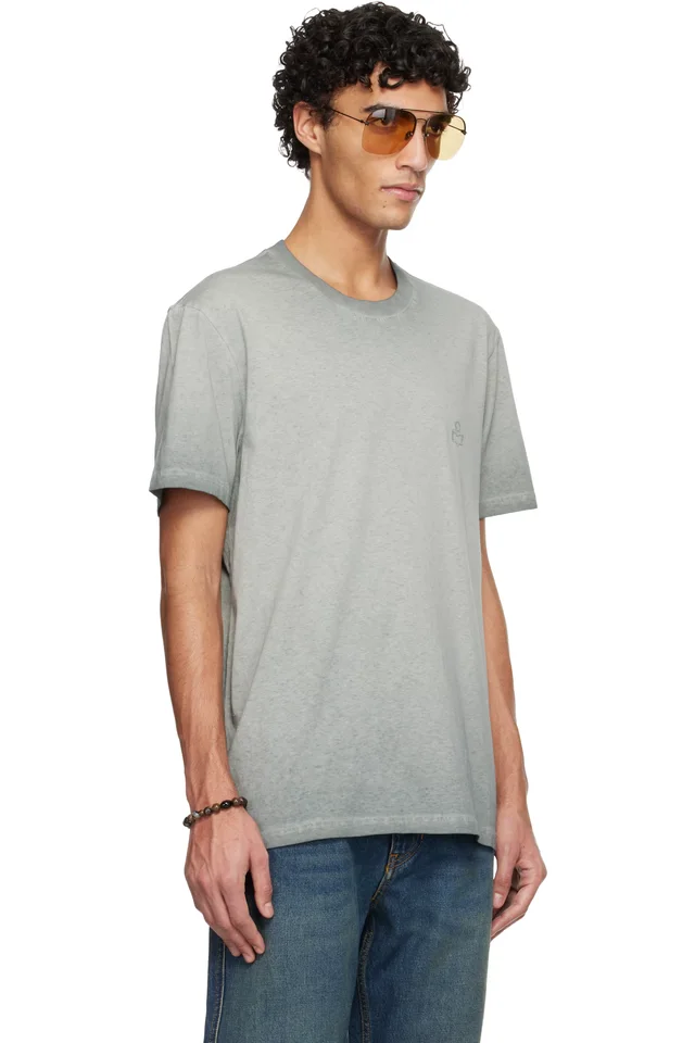 Isabel Marant Green Honore T-shirt, photo 2 of 4 from SSENSE