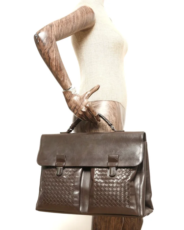 Bottega Veneta Intrecciato Business Bag in Woven leather from A Retro Tale, photo 8 of 8