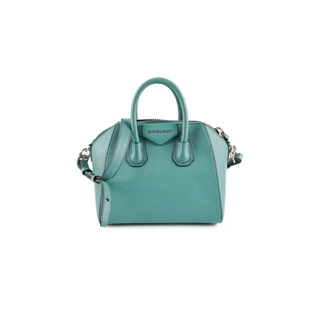 Givenchy Mini Antigona Turquoise in Blue Leather from The Purse Affair