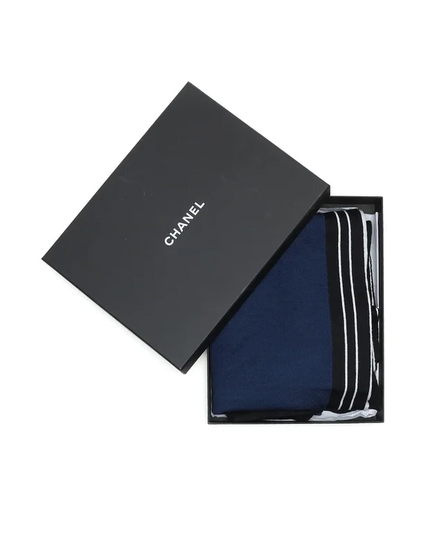 Chanel 85x200 Cashmere Scarf in Cashmere from A Retro Tale, photo 2 of 2
