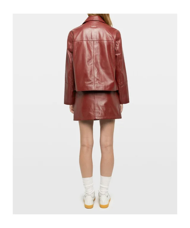 Zadig & Voltaire Long-sleeve leather jacket, photo 3 of 5 from SENSER