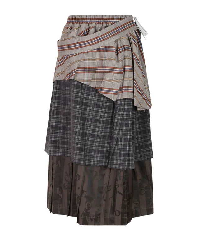 Vivienne Westwood Meghan Layered Midi Skirt, photo 2 of 3 from SENSER
