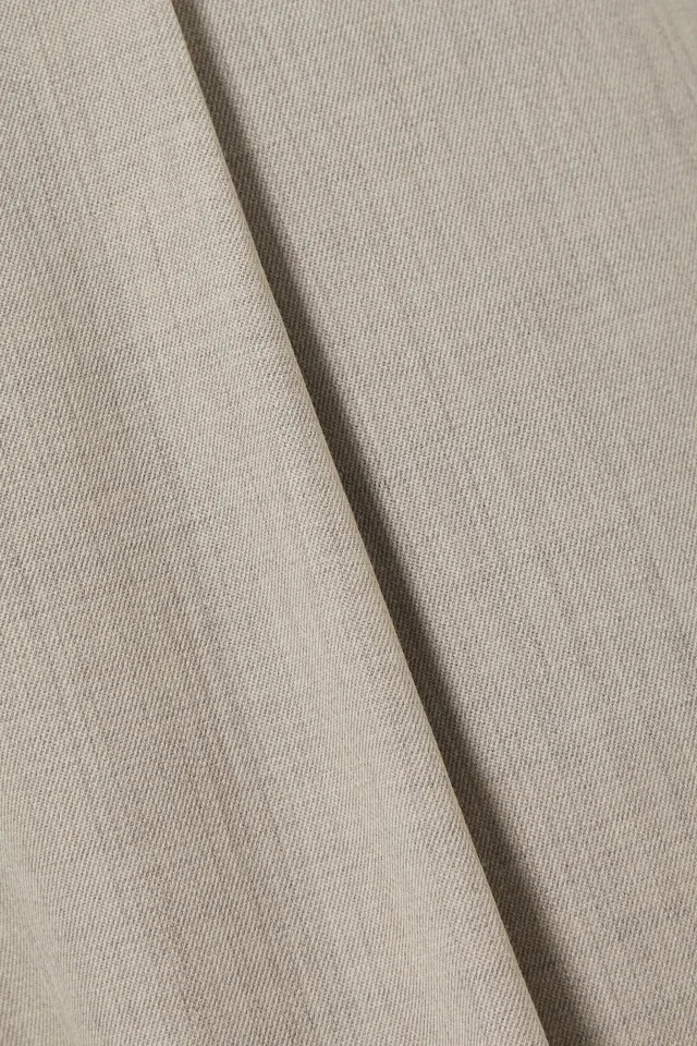 Beare Park Pleated Wool Straight-Leg Pants in Stone, photo 4 of 4 from THE OUTNET