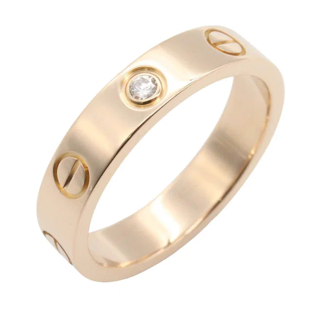 Cartier Mini Love Ring Au750 Ring Size 8 from LuxUness