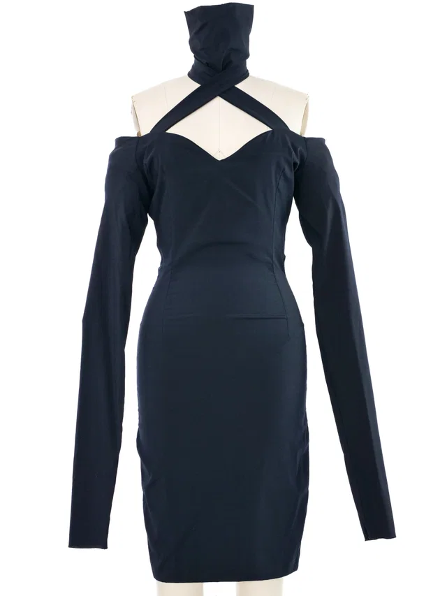 1991 Dolce & Gabbana Tuxedo Dress from Arcade Vintage