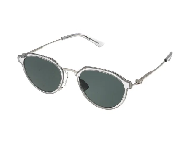 Bottega Veneta Bv1331s Round-Frame Sunglasses — Grey Acetate in Grey from HEWI