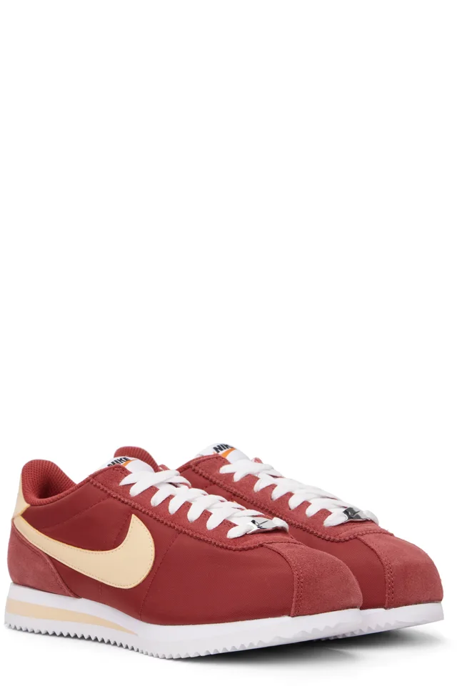 Nike Red Cortez Textile Sneakers, photo 4 of 5 from SSENSE
