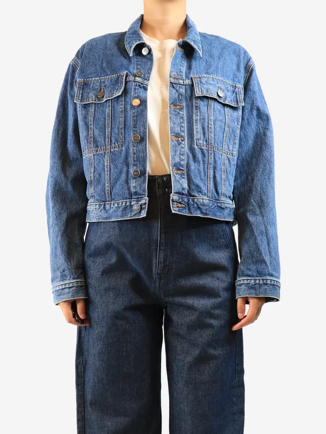Khaite Blue denim jacket - size S in Blue Denim from Sign of the Times