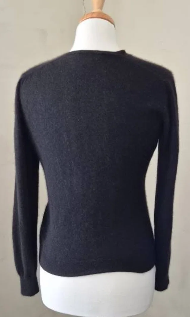 Alexander McQueen Size: S in Black Cashmere from Oxfam Online Shop