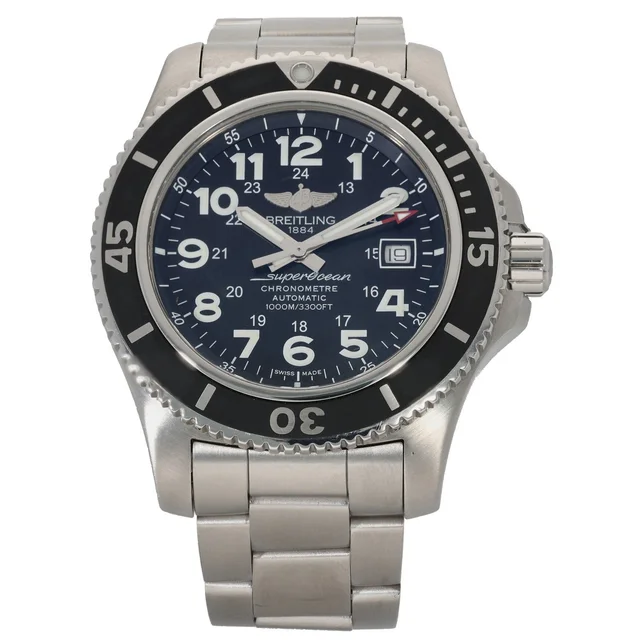 Breitling Superocean II A17392 44mm Stainless Steel Watch from H&T
