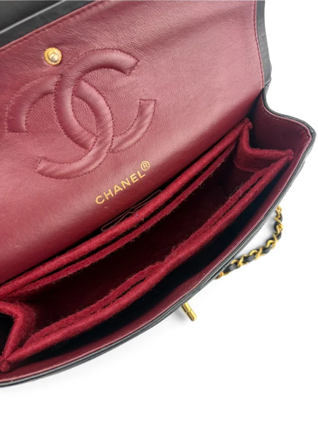 Chanel Vintage Classic Medium Double Flap in Lambskin from Season 2 Consign, photo 12 of 13
