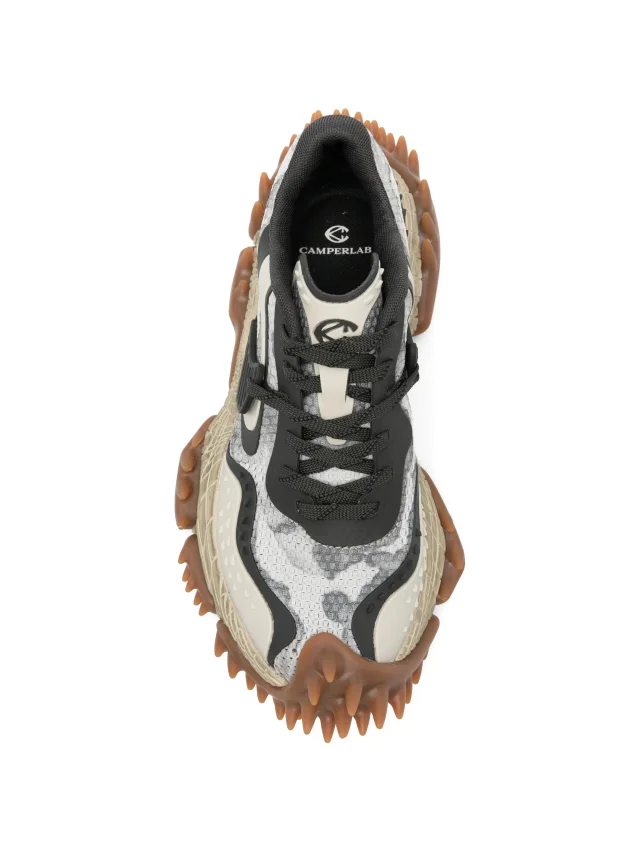 CamperLab Tornado textured sneakers in Neutrals, photo 4 of 4 from FARFETCH